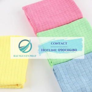 Khăn lau microfiber caro