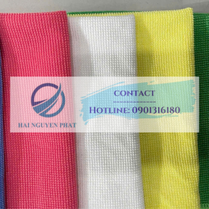 Khăn lau microfiber trơn